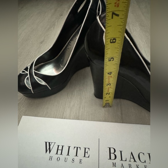 White House Black Market Patent Leather Platforms - 6 - Picture 5 of 14